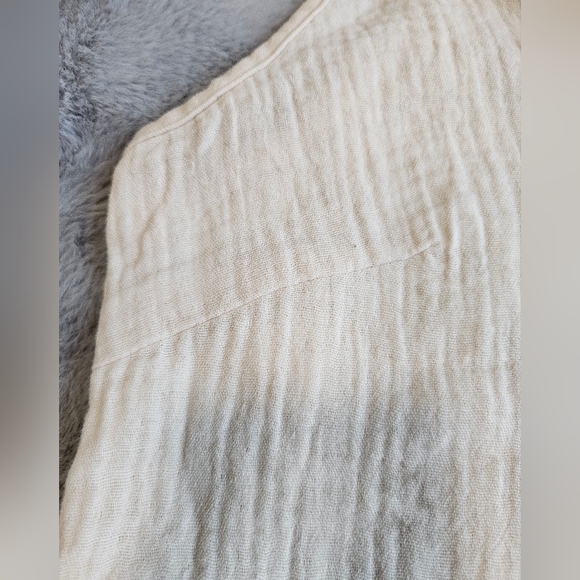 4/$20 NWT SHEIN Vacay beige tie top szS - Picture 5 of 10